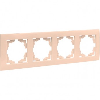 Рамка 4-местная EKF ВАЛЕНСИЯ черная Рамка 4-местная EKF ВАЛЕНСИЯ черная