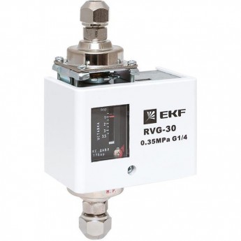 Реле перепада давления EKF (0,35 МПа) RVG-30-0,35-4 Реле перепада давления EKF (0,35 МПа) RVG-30-0,35-4