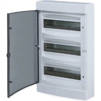 Щит распределительный навесной EKF PROXIMA Unix белая дверь 3х12 модулей IP40